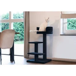 Krabpalen & Meubels<Beeztees Krabmeubel Serpa Figo Zwart 50 x 50 x 92 cm