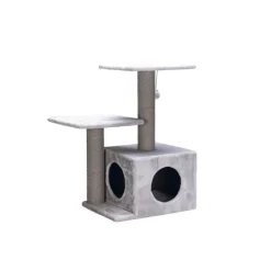 Krabpalen & Meubels<Beeztees Krabmeubel Serpa Fien Grijs 45 x 34 x 70 cm