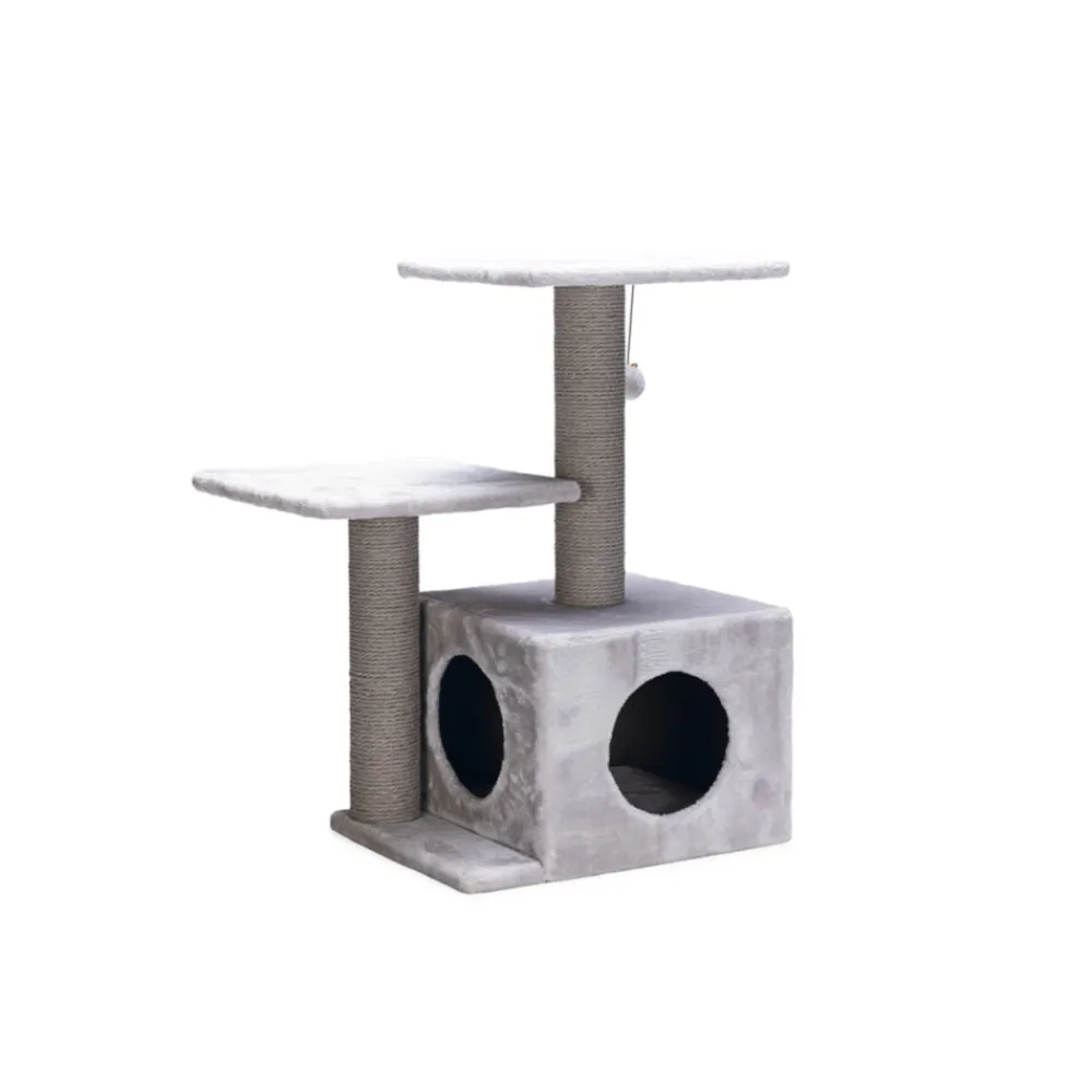 Krabpalen & Meubels<Beeztees Krabmeubel Serpa Fien Grijs 45 x 34 x 70 cm