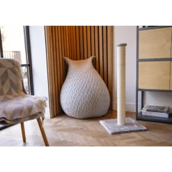 Krabpaal Gina XL Grijs 40 x 40 x 90 cm^Beeztees Best