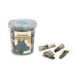 Hot Zalmhuid Bites 75 gr Snacks