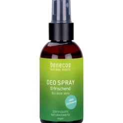 Best Natural Basics Deodorant Spray Refreshing Organic Aloe Vera Juice 75 ml Deodorant
