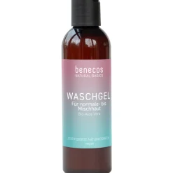 Reiniging<Benecos Natural Basics Wasgel Gezicht Organic Aloe Vera Juice 200 ml