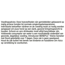 Kleine Genieter Rund - Groenten 1,4 kg^Beneful Best