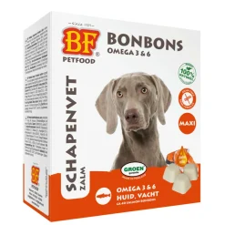 Schapenvet Bonbons Zalm 40 stuks^BF Petfood Outlet