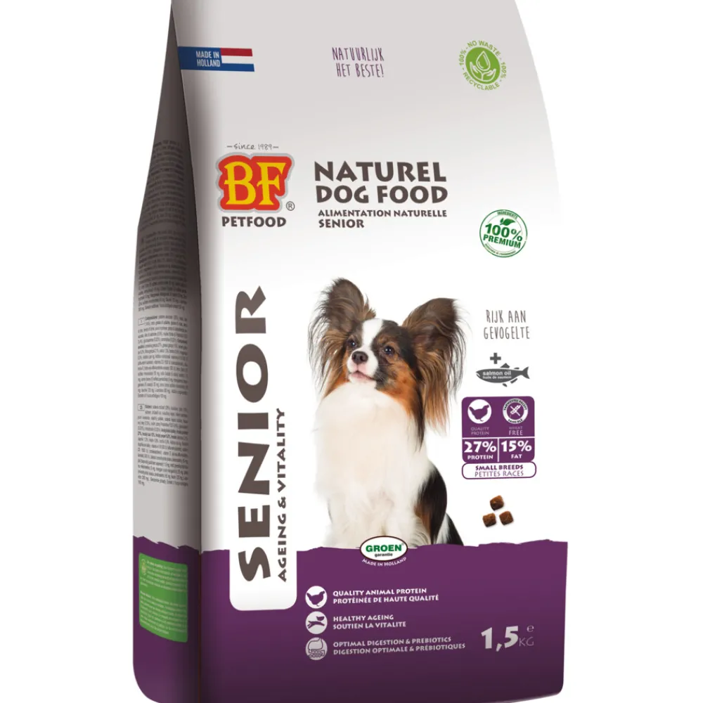 Hondenvoer<BF Petfood Small Breed Senior Hondenvoer 5 kg