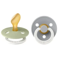 Fopspeen Anatomisch Maat 2 6-18 mnd Glow Sage Cloud 2 stuks^Bibs Best