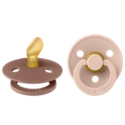 New Fopspeen Anatomisch Maat 1 0-6 mnd Woodchuck Blush 2 stuks Flessen & Spenen