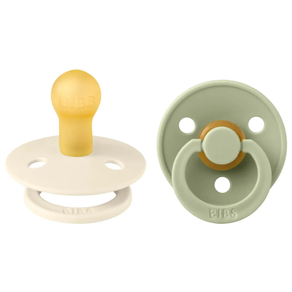 Hot Fopspeen Maat 3 18+ mnd Sage Ivory 2 stuks Flessen & Spenen