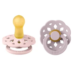 New Fopspeen Maat 2 6-18 mnd Blossom Dusky Lilac 2 stuks Flessen & Spenen