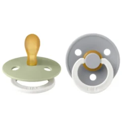 Fopspeen Symmetric Maat 2 6-18 mnd Glow Sage Cloud 2 stuks^Bibs Sale