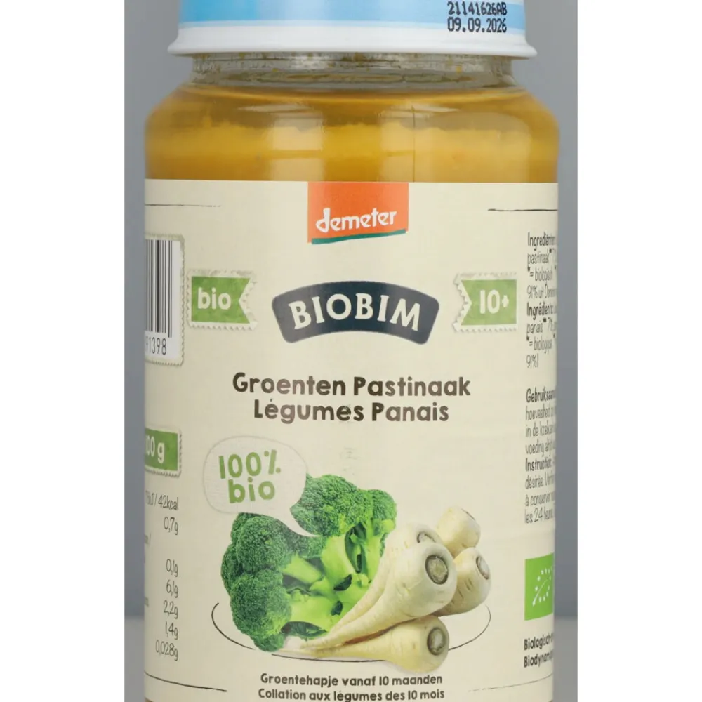 Hot Maaltijd 10+ mnd Groenten & Pastinaak 250 gr Baby & Peutervoeding