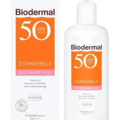 Hot Gevoelige Huid Zonnemelk SPF 50+ 200 ml Zonbescherming