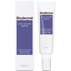 Serum<Biodermal Gezichtsserum Anti Age 50+ 30 ml