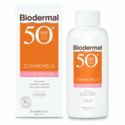 Zonbescherming<Biodermal Lichaam en Gezicht Gevoelige Huid Zonnebescherming Pakket