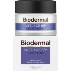 Dag- & Nachtcrème<Biodermal Nachtcrème Anti Age 60+ 50 ml