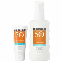 Online SPF50 Lichaam en Gezicht Hydraterende Zonnebescherming Pakket Zonbescherming
