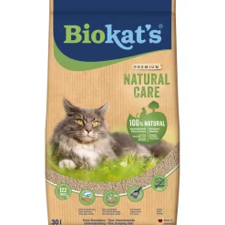 Kattenbakvulling<Biokats Biokat's Kattenbakvulling Natural Care 30 liter