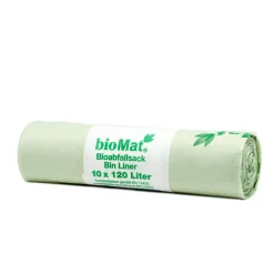 Huishoud & Vuilniszakken<BioMat Compostable Waste Bag 120 - 140 liter 10 stuks