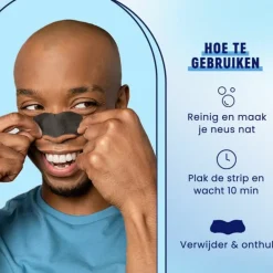 Reiniging<Bioré Houtskool Diep Reinigende Porie Strips 6 stuks