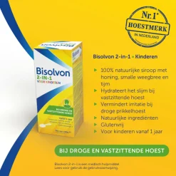 Gezondheidsproducten|Luchtwegen & Keel<Bisolvon Hoestsiroop 2-in-1 Kind 133 ml