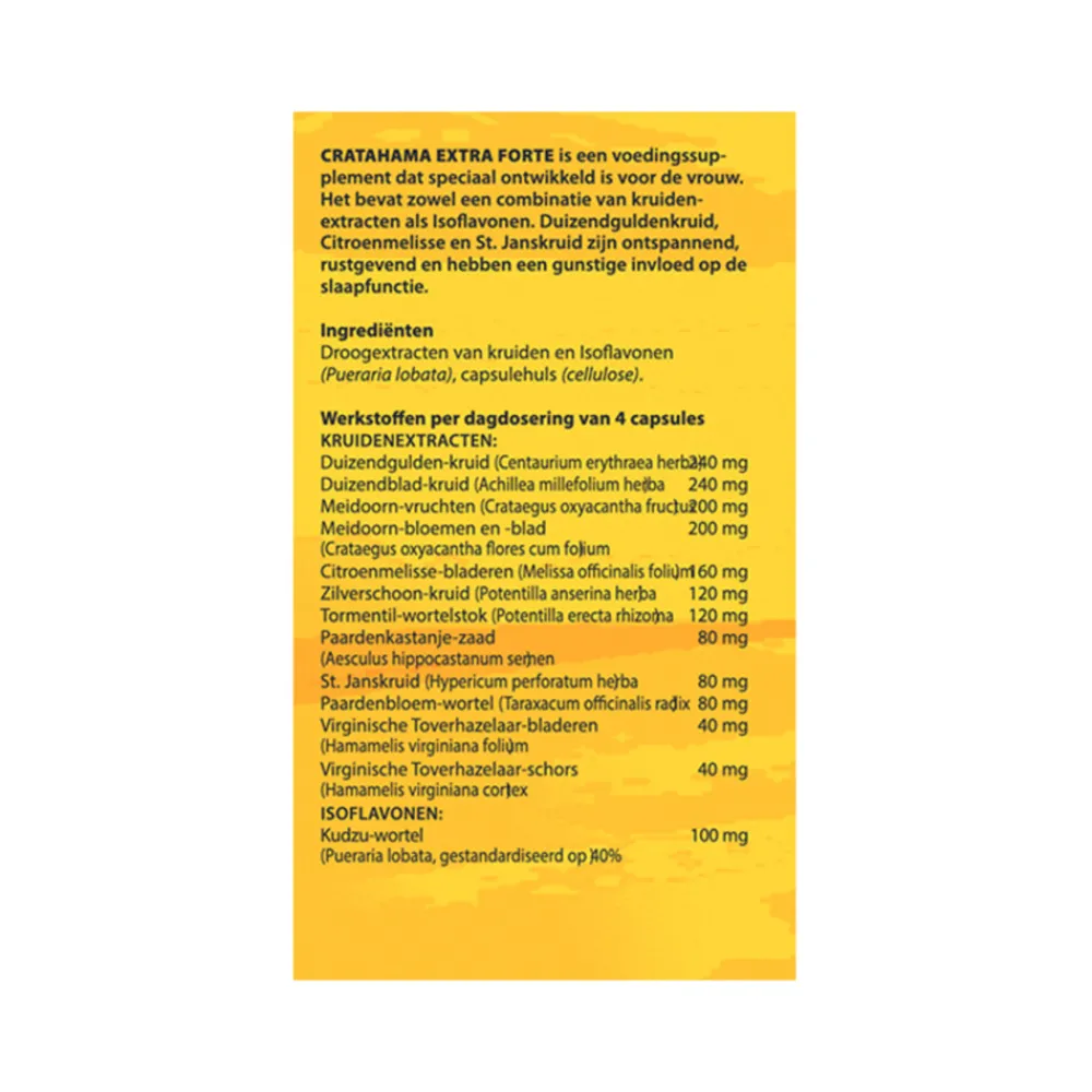 Voor Vrouw Of Man<Bloem Cratahama 100 capsules