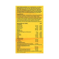 Hot Haar Totaal Balans 60 tabletten Voor Vrouw Of Man