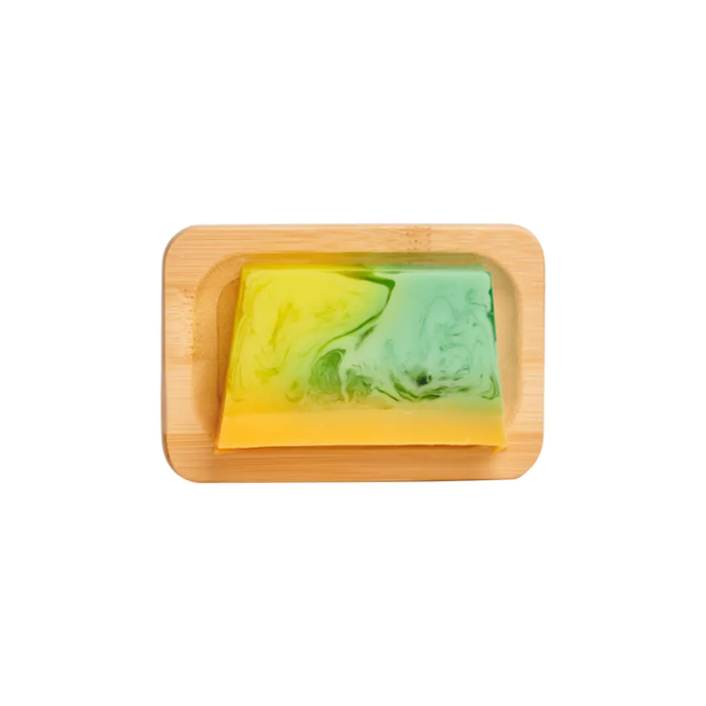 Bad & Douche<Blokzeep Bamboe Zeephouder Rechthoek