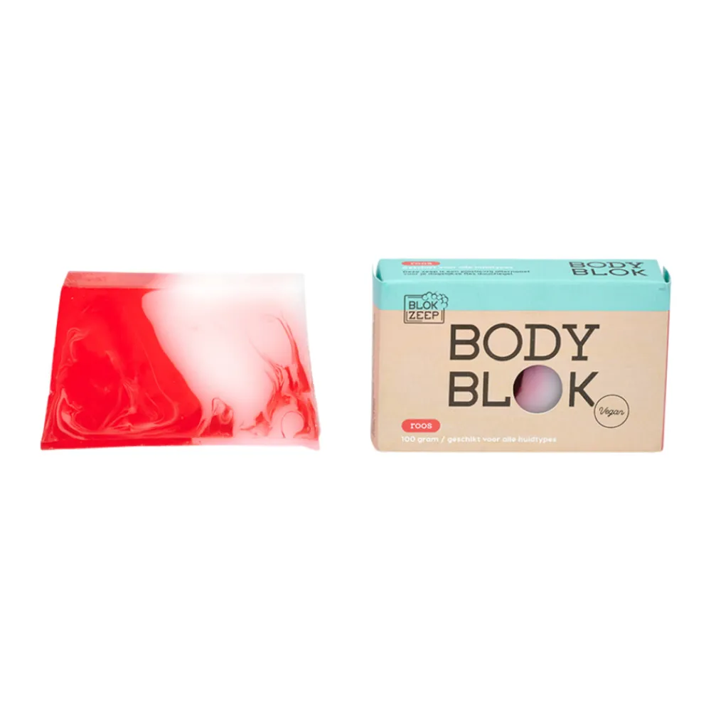 Bad & Douche<Blokzeep Body Bar Roos 100 gr