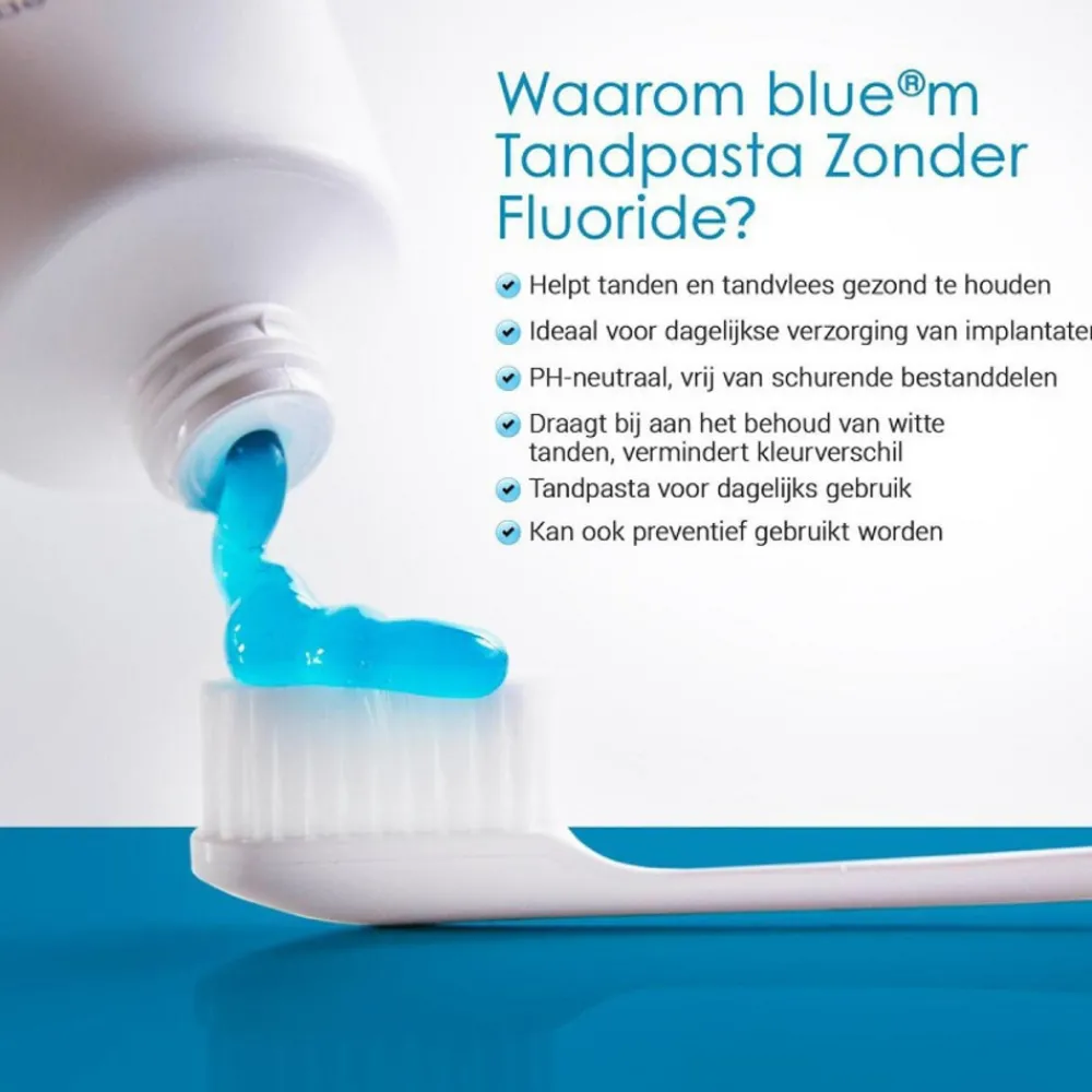 Specialistische Mondverzorging|Spoelen & Poetsen<Bluem Tandpasta Fluoride vrij 15 ml