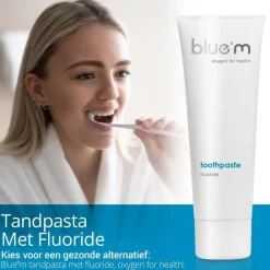 Specialistische Mondverzorging|Spoelen & Poetsen<Bluem Tandpasta met Fluoride 75 ml