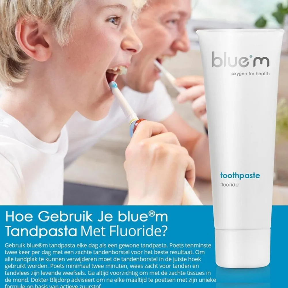 Specialistische Mondverzorging|Spoelen & Poetsen<Bluem Tandpasta met Fluoride 75 ml