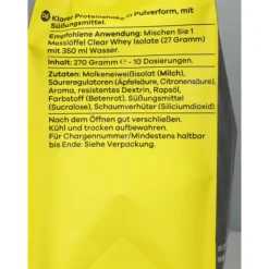 Sportvoeding & Drank<Body & Fit Clear Whey Isolate Cherry 270 gr