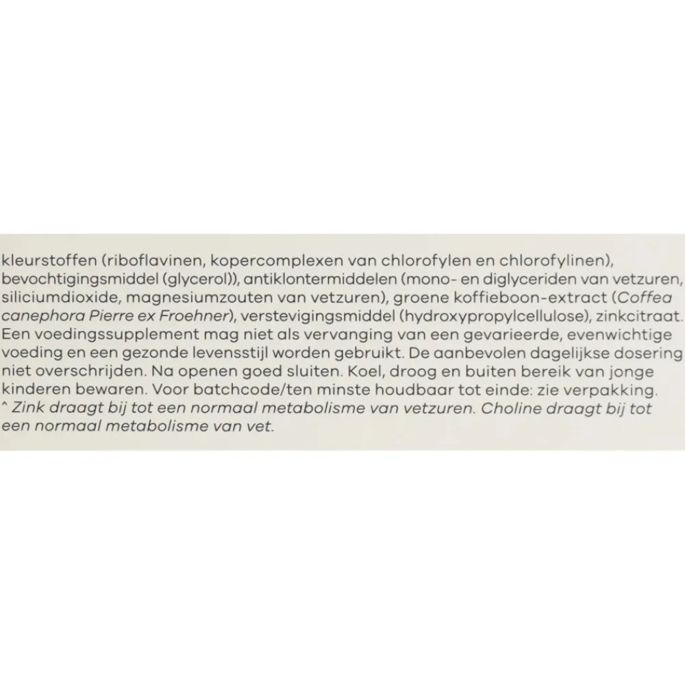 Perfect Burn 60 tabletten^Body & Fit