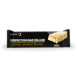 Sportvoeding & Drank<Body & Fit Perfection Bar Deluxe Peanut Caramel 15 x 55 gr