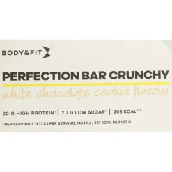 Outlet Perfection Bar Crunchy White Chocolate Cookie 12 x 60 gr Sportvoeding & Drank