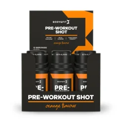 Sportvoeding & Drank<Body & Fit Pre-workout Shot Orange 12 x 60 ml