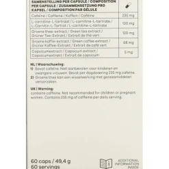 Ripped 60 capsules^Body & Fit Clearance