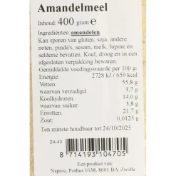 Online Amandelmeel 400 gr Bakken