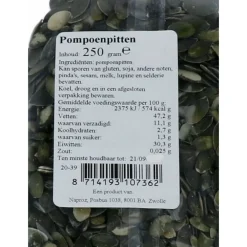 Pompoenpitten 250 gr^Boerjan