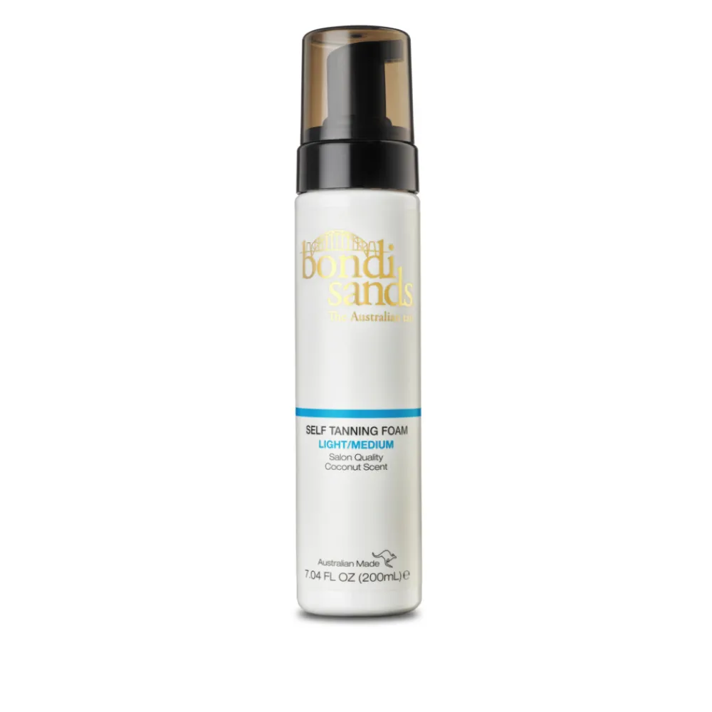 Zonbescherming<Bondi Sands Self Tanning Foam Light/Medium 200 ml