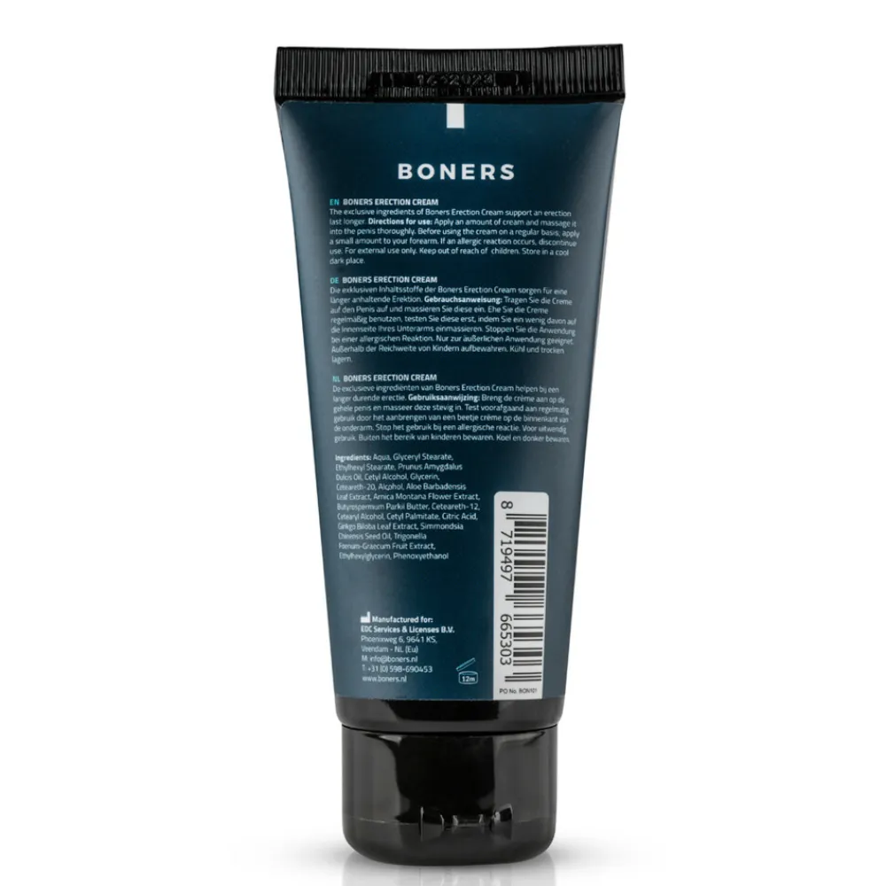 Intieme Hulpmiddelen<Boners Erectiecrème 100 ml