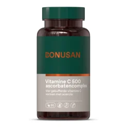 Vitaminen<Bonusan C 500 Ascorbatencomplex 90 capsules