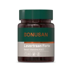 Levertraan Forte 60 softgels Speciale Bestanddelen