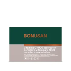 Vitaminen<Bonusan Vitamine C-1000 ascorbatencomplex Blisterverpakking 30 tabletten