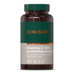 Vitamine C-1000 ascorbatencomplex 90 tabletten^Bonusan New
