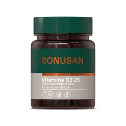 Vitaminen<Bonusan Vitamine D3 25 mcg/1000 IE 90 softgels