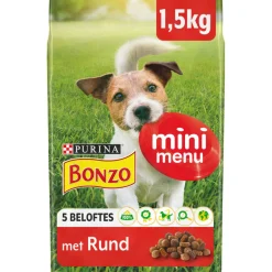Droogvoer Mini Menu Rund 1,5 kg^Bonzo Clearance
