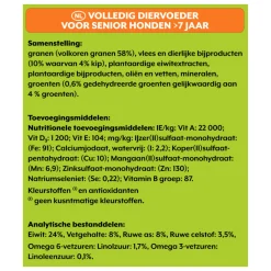 Droogvoer Senior Kip - Groente 15 kg^Bonzo