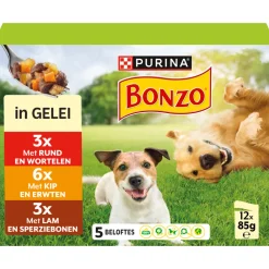 Pouch in Gelei Multipack 12 x 85 gr^Bonzo Hot